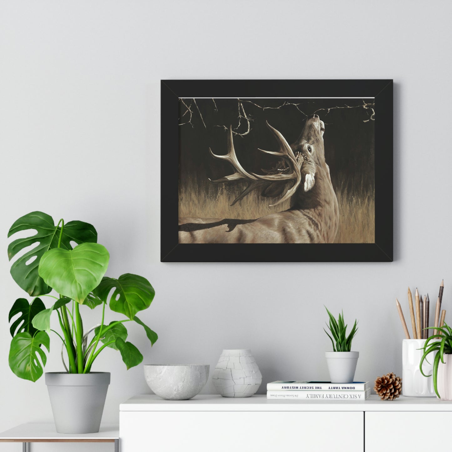 "Calling Card" Framed Paper Print