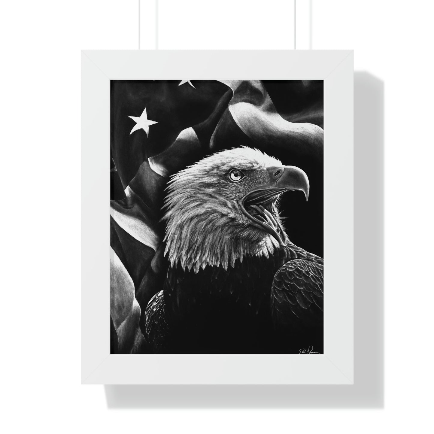"American Eagle" Framed Paper Print