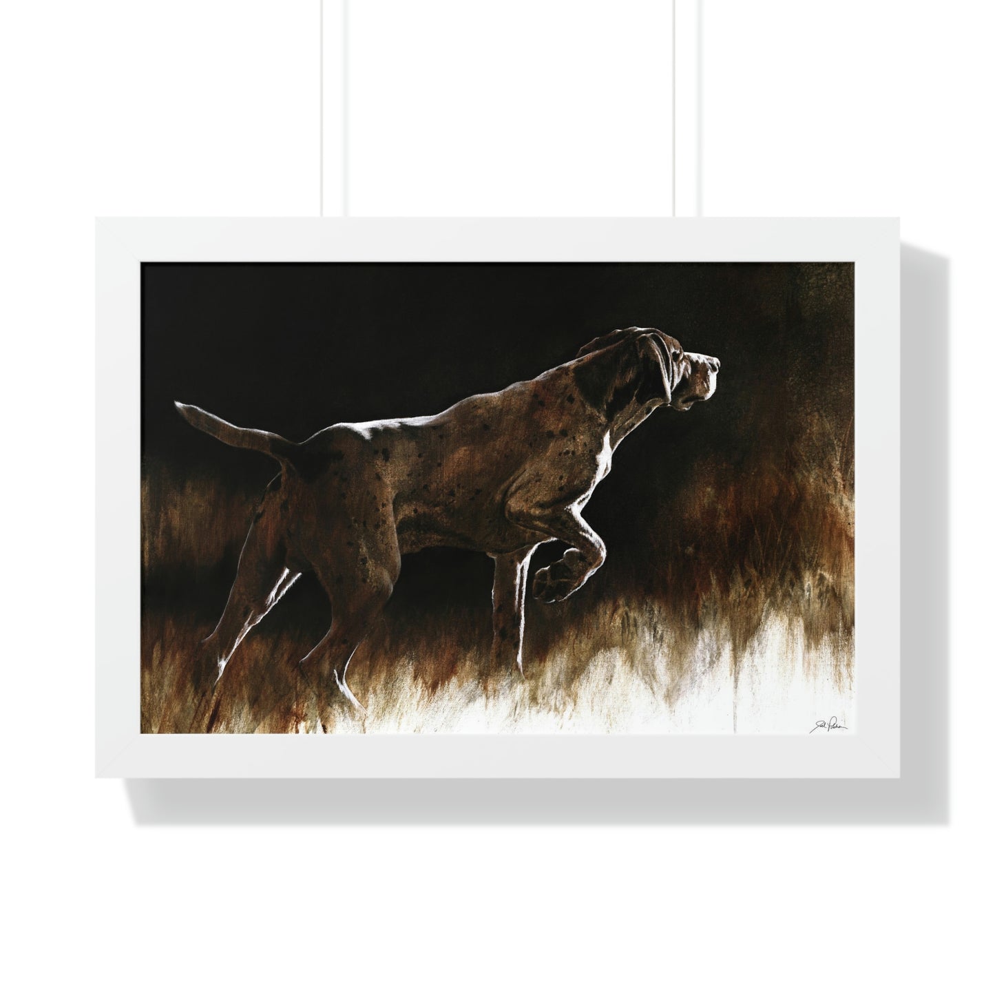 "On Point" Framed Paper Print