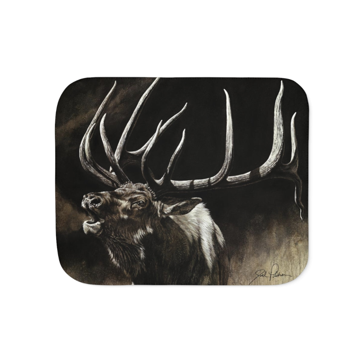 "Call of the Wild" Sherpa Blanket