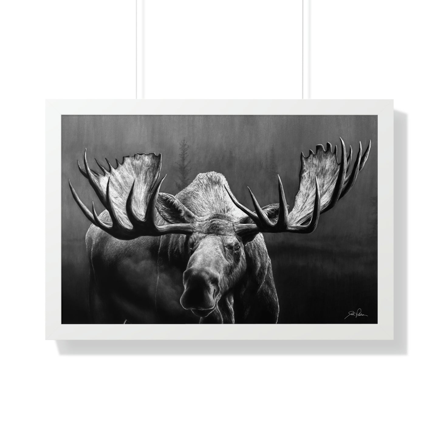 "Wide Load" Framed Paper Print