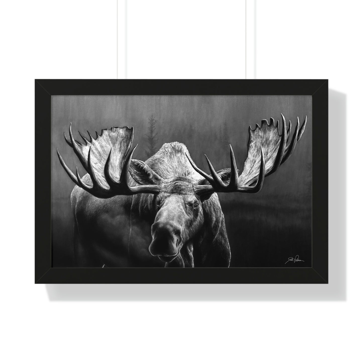 "Wide Load" Framed Paper Print