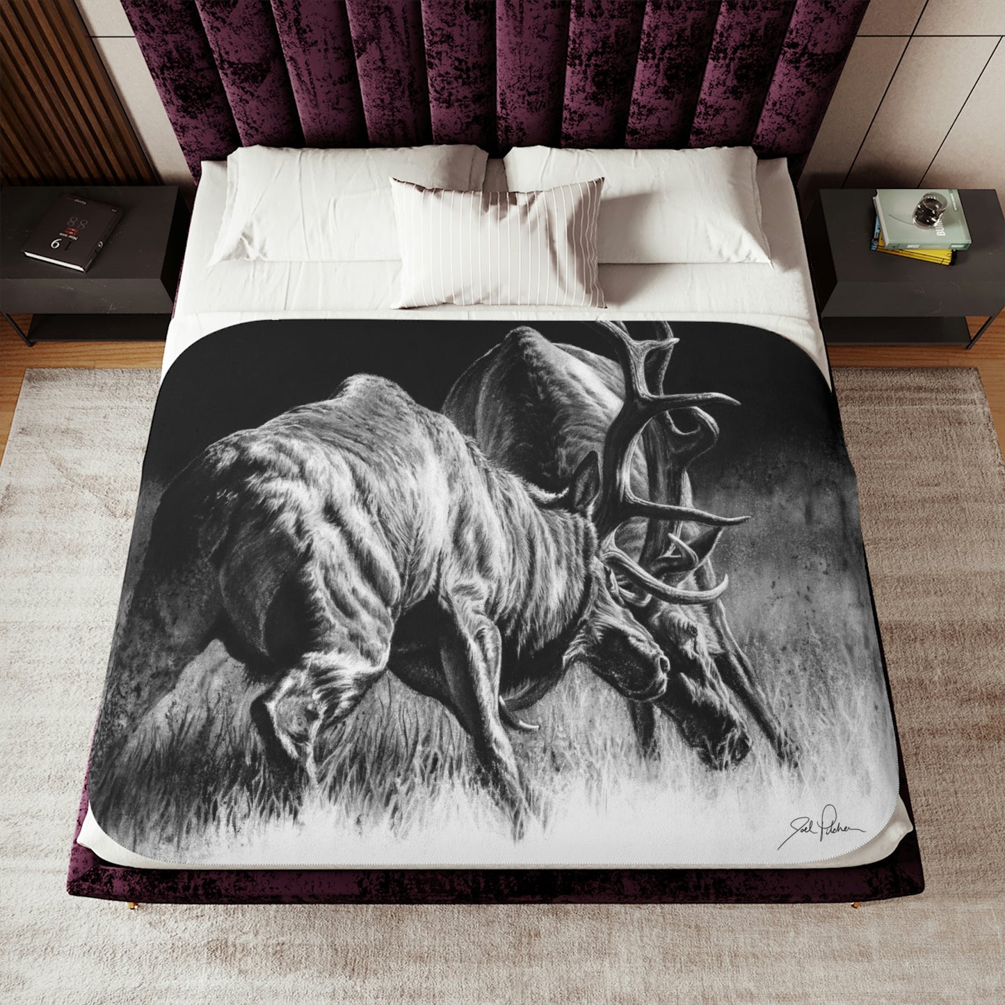 "Winner Takes All" Sherpa Blanket