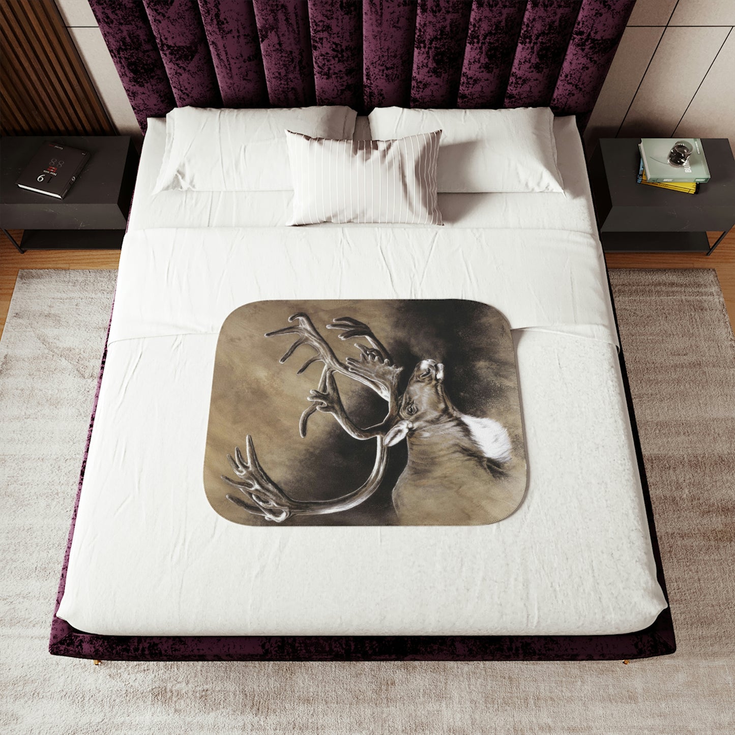 "Caribou" Sherpa Blanket
