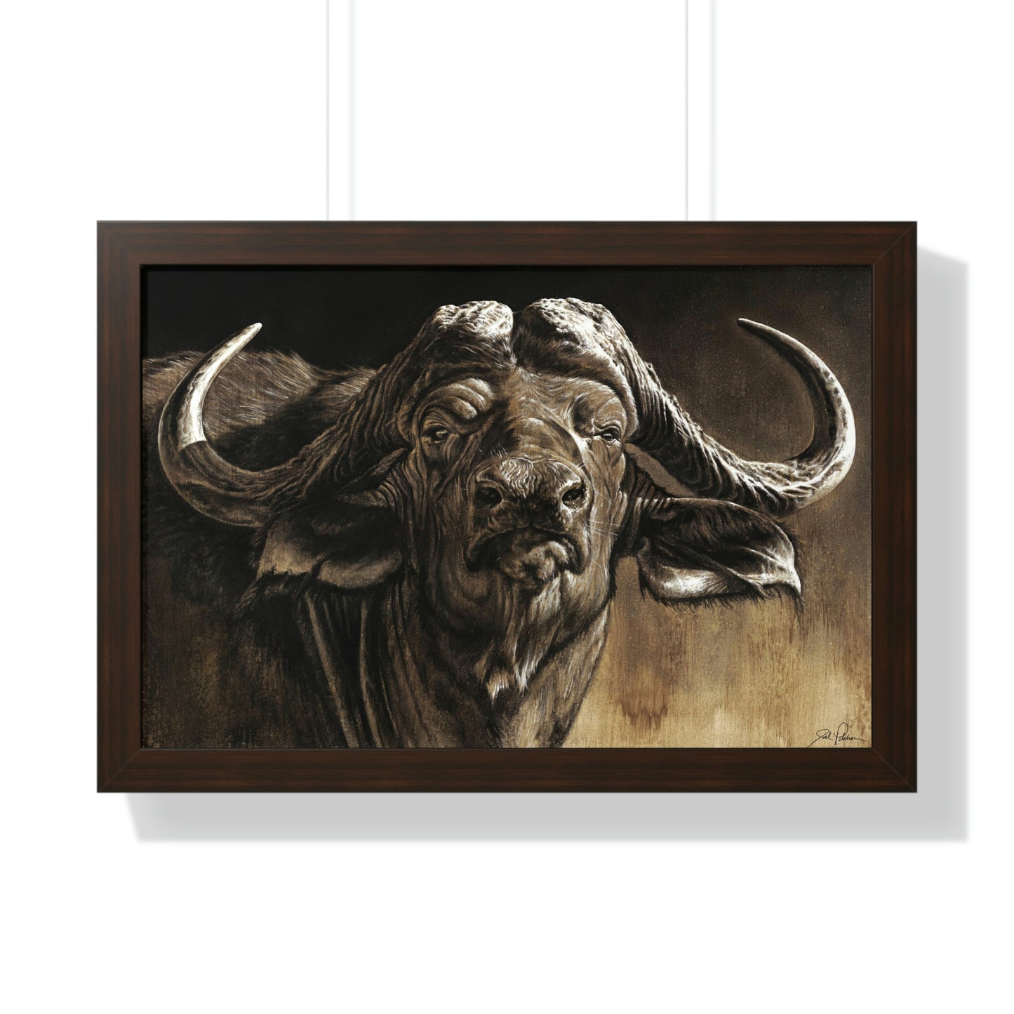 "Debt Collector" Framed Paper Print