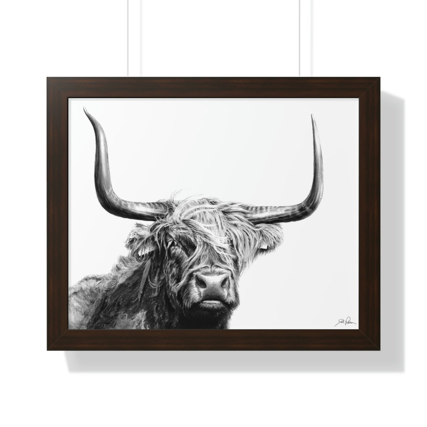 "Highlander" Framed Paper Print