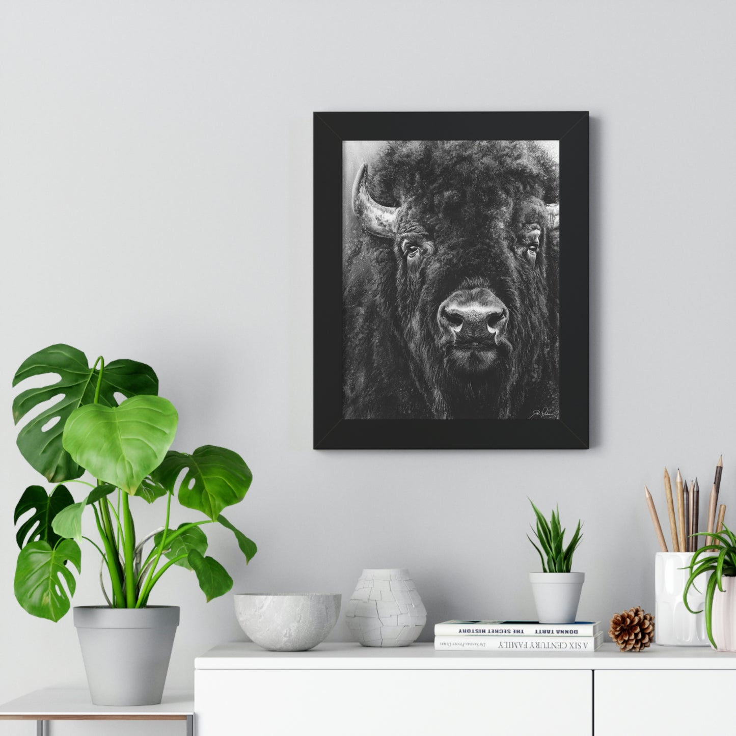 "Tatanka" Framed Paper Print