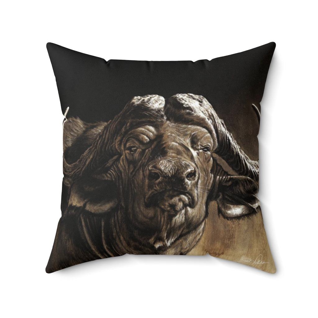 "Debt Collector" Square Pillow