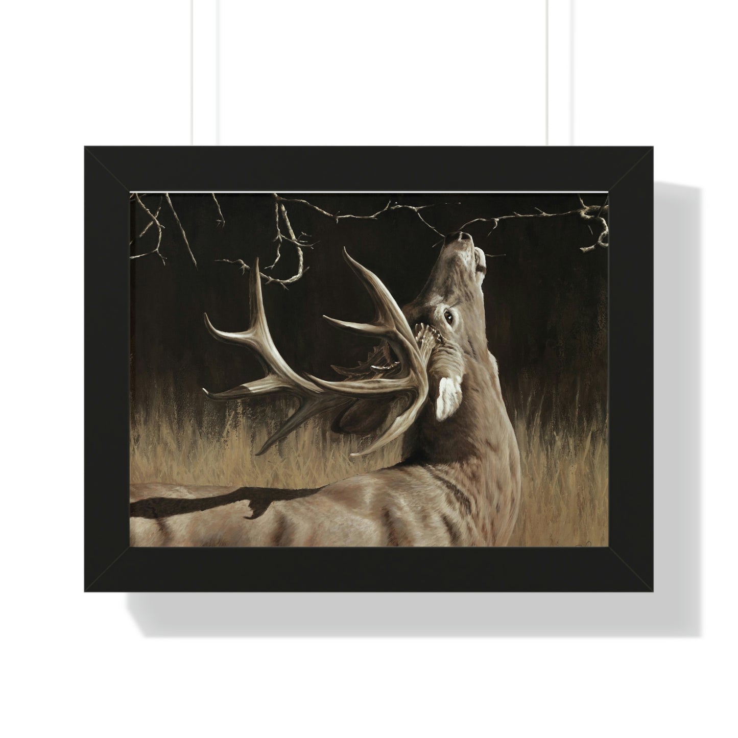 "Calling Card" Framed Paper Print