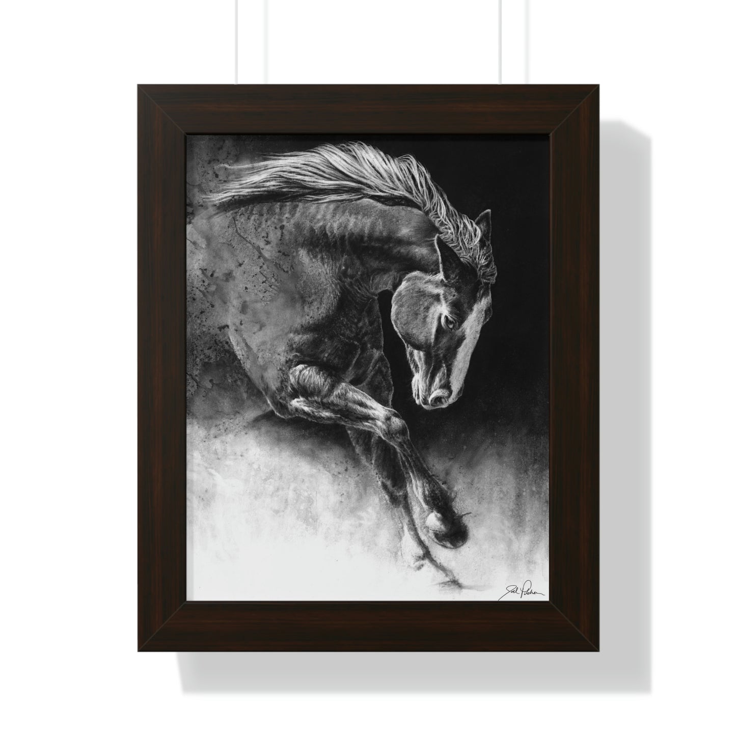 "Unbridled" Framed Paper Print