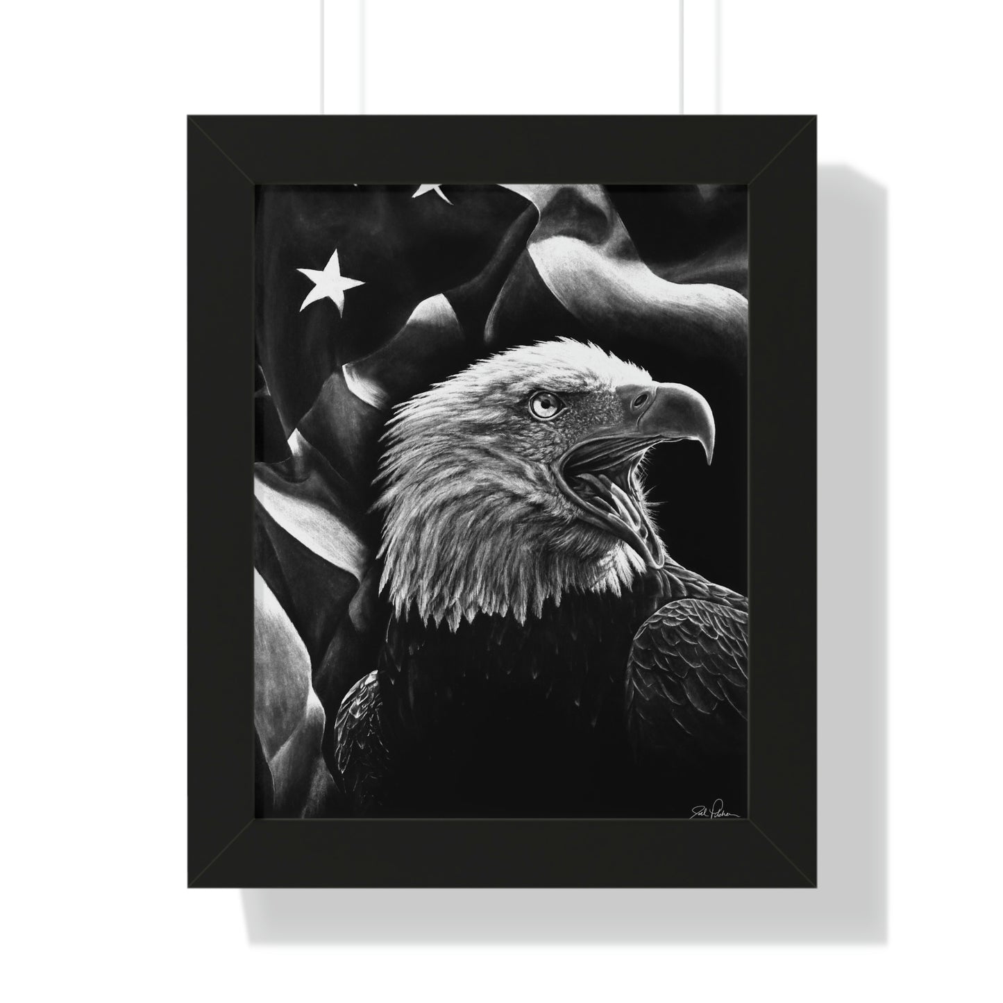 "American Eagle" Framed Paper Print