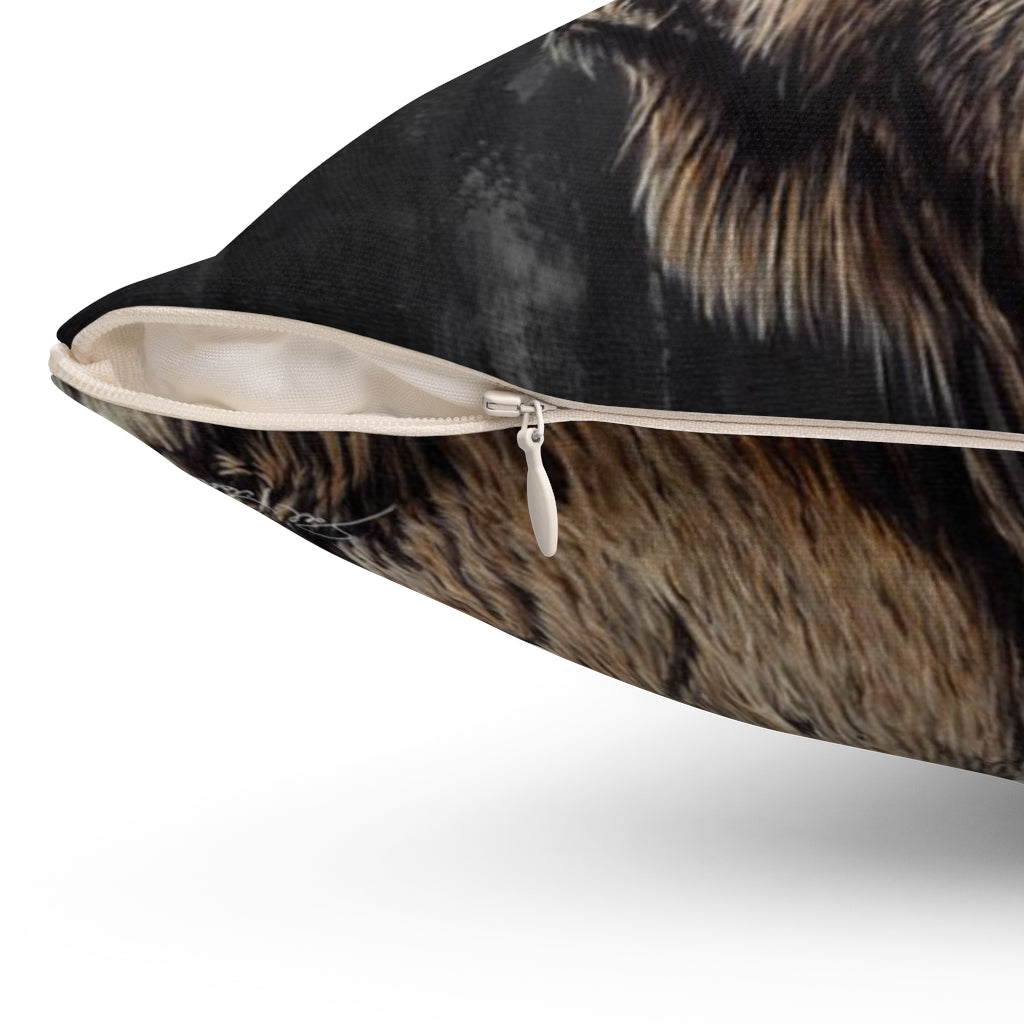 "Last Call" Square Pillow