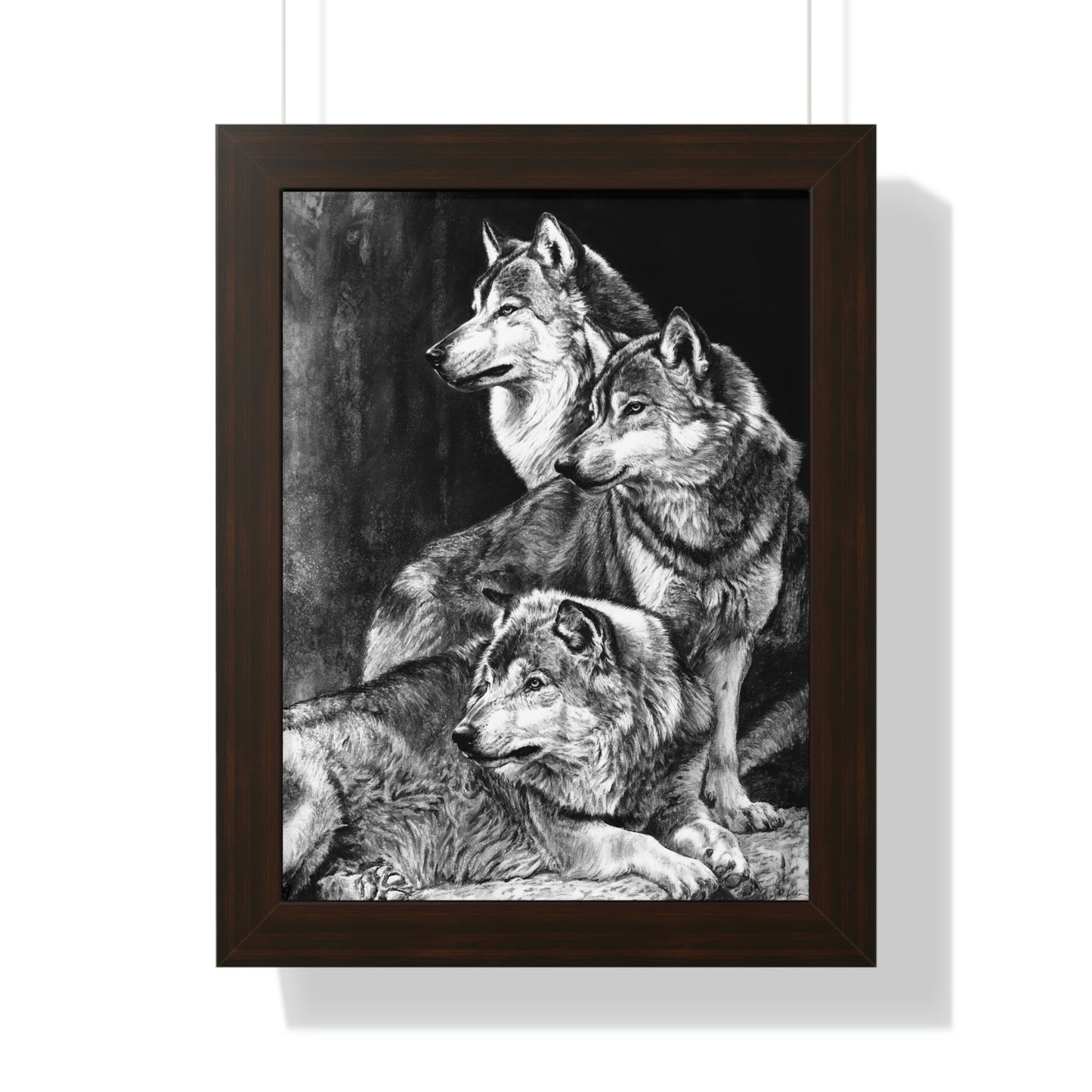 "Sentinels" Framed Paper Print