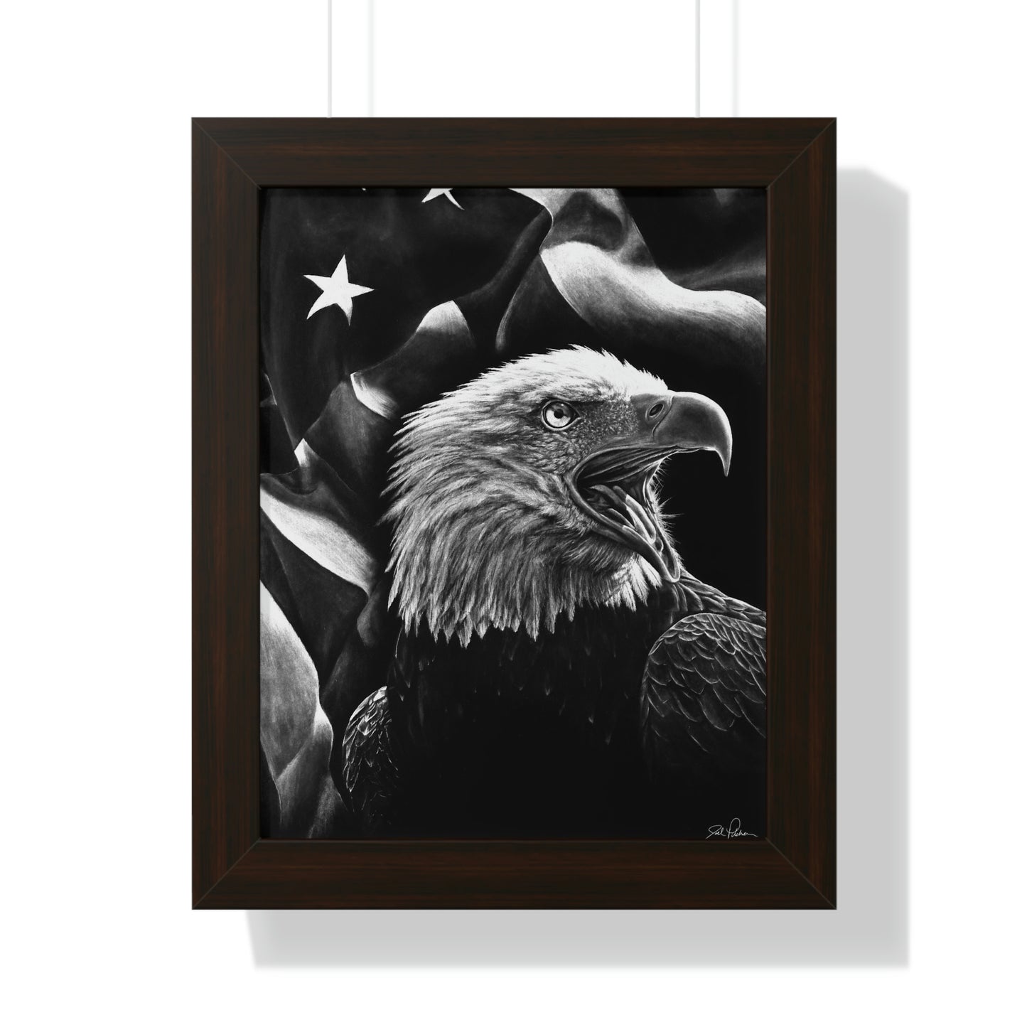 "American Eagle" Framed Paper Print