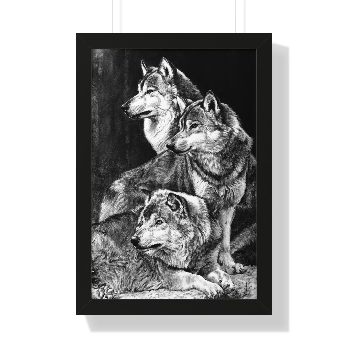 "Sentinels" Framed Paper Print