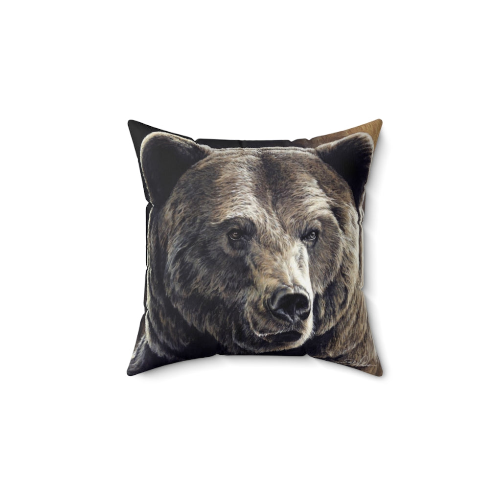 "Kodiak" Square Pillow