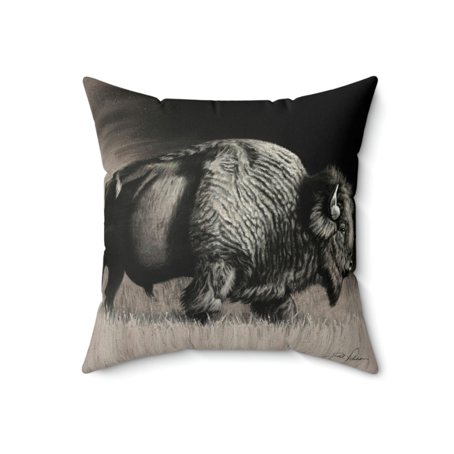 "Into the Storm" Square Pillow
