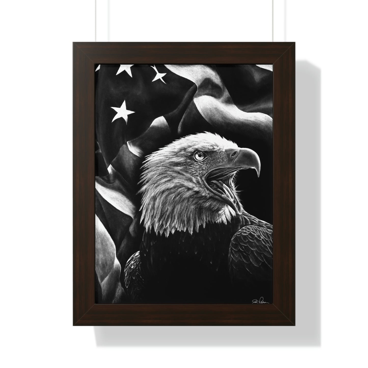 "American Eagle" Framed Paper Print