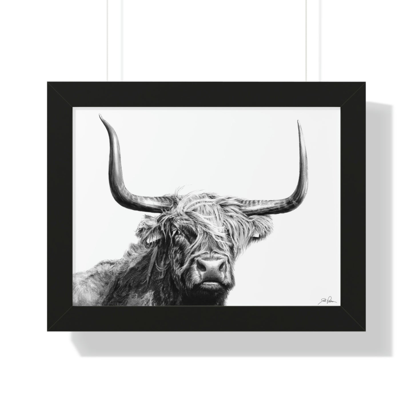 "Highlander" Framed Paper Print