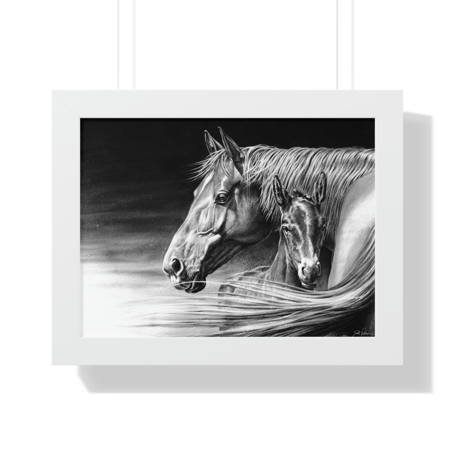 "Safe and Sound" Framed Paper Print