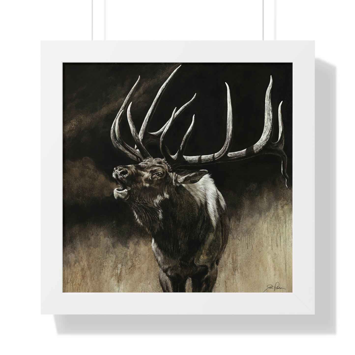"Call of the Wild" Framed Paper Print