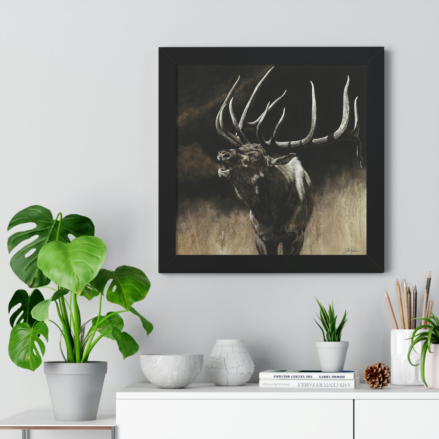"Call of the Wild" Framed Paper Print