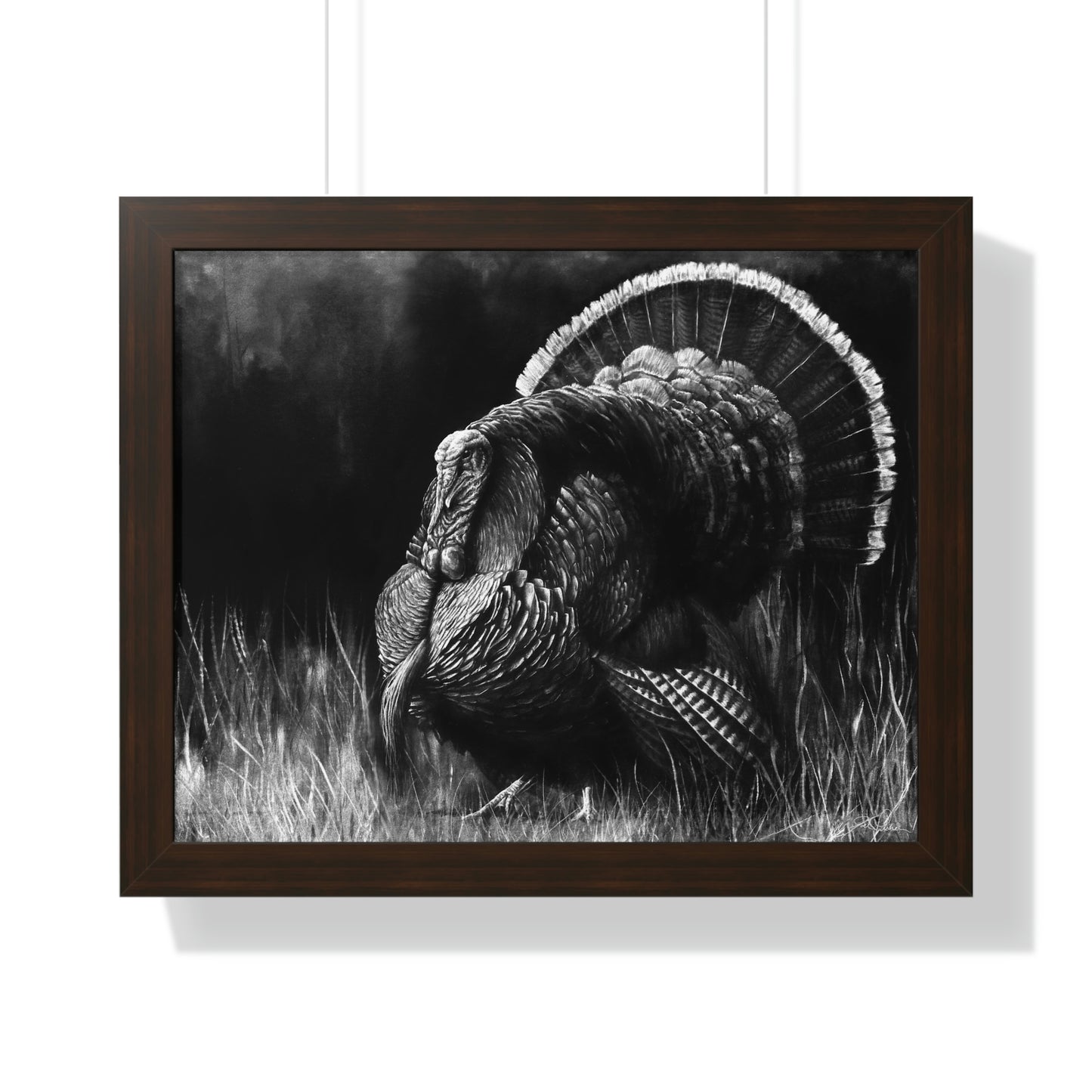 Light it Up" Framed Paper Print