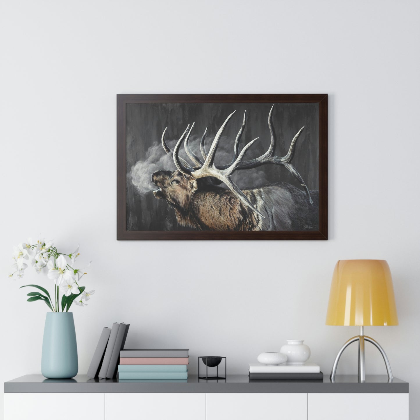 "Last Call" Framed Paper Print