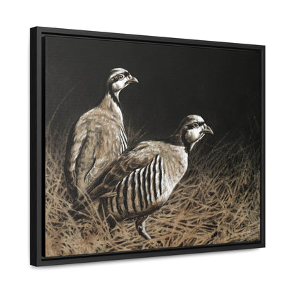 "Chukars" Gallery Wrapped/Framed Canvas