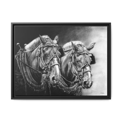 "Dream Team" Framed Canvas