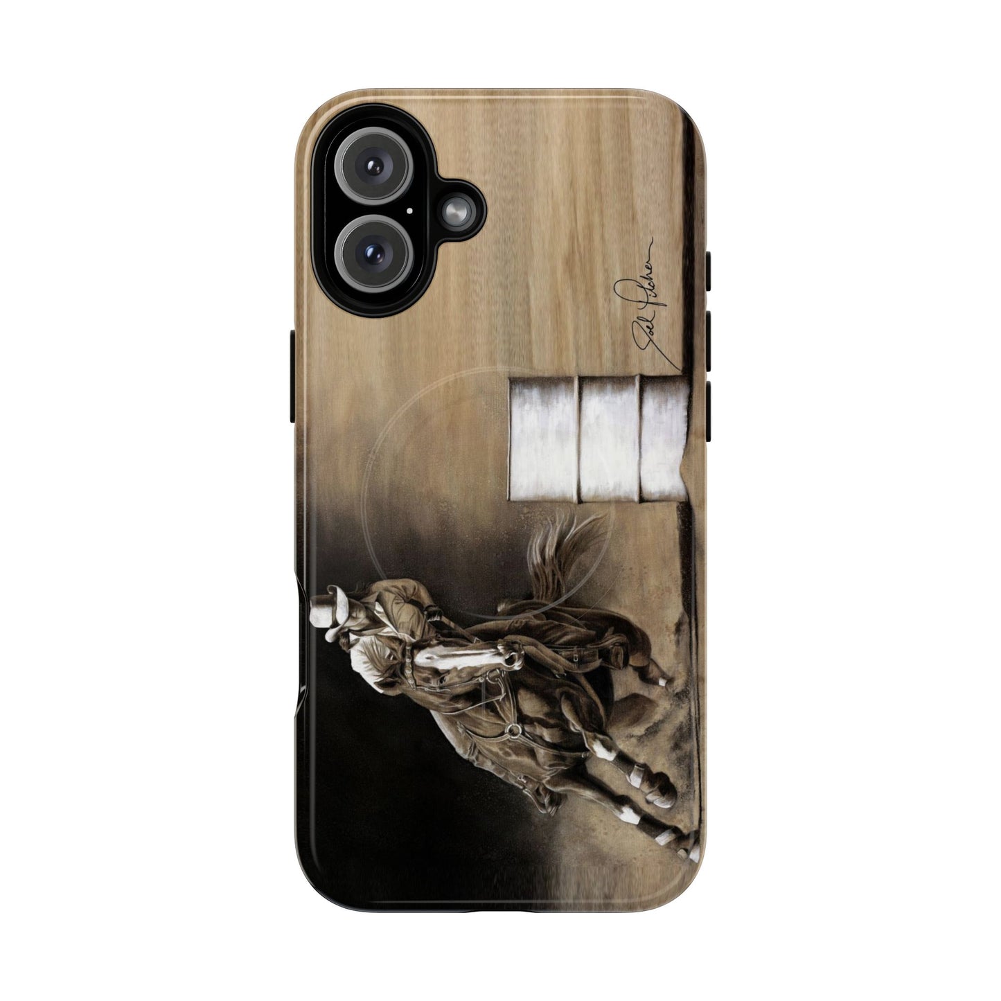 "Turn and Burn" Magnetic Tough Case