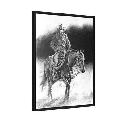 "Ridin' for the Brand" Gallery Wrapped/Framed Canvas