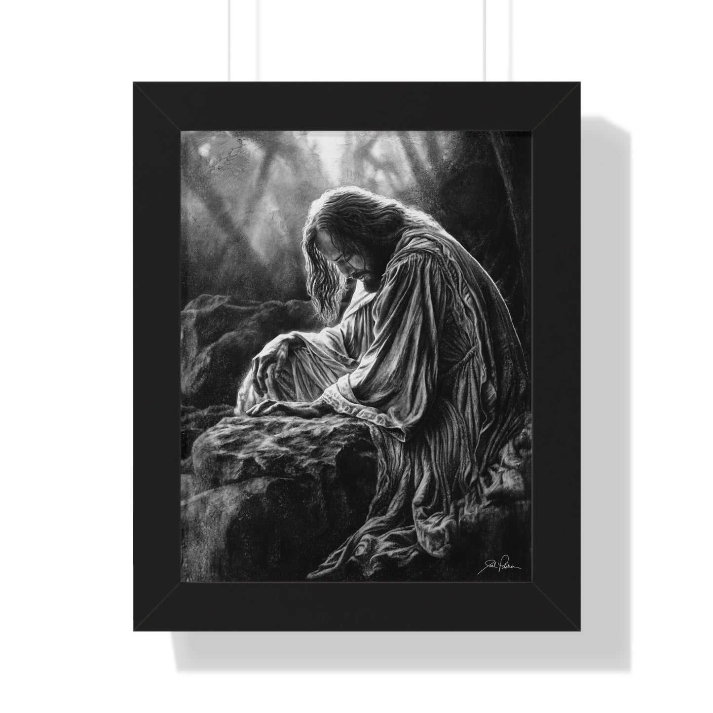 "Gethsemane" Framed Paper Print.