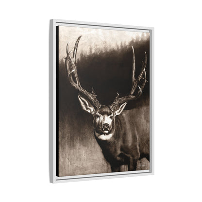 "Muley" Framed Canvas