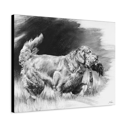 "Good Dog" Stretched Canvas
