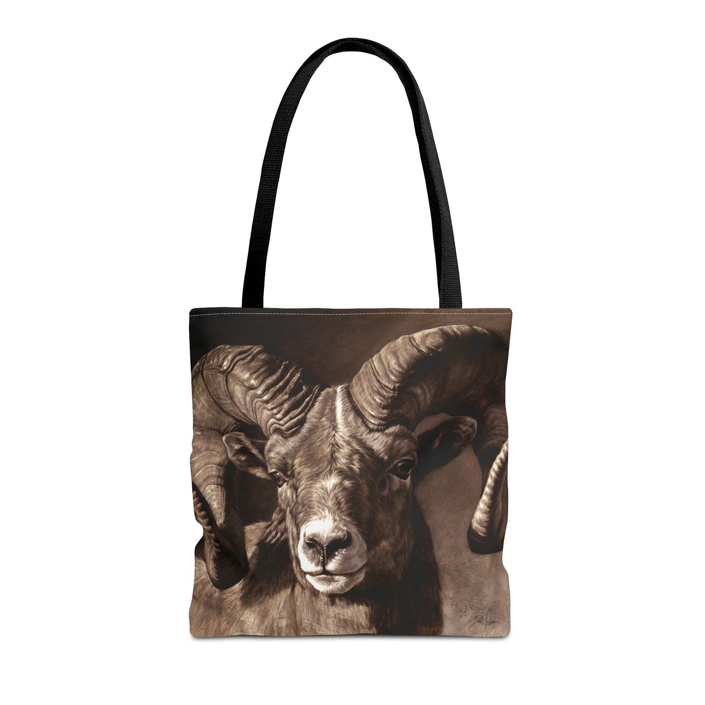 "Full Curl" Tote Bag