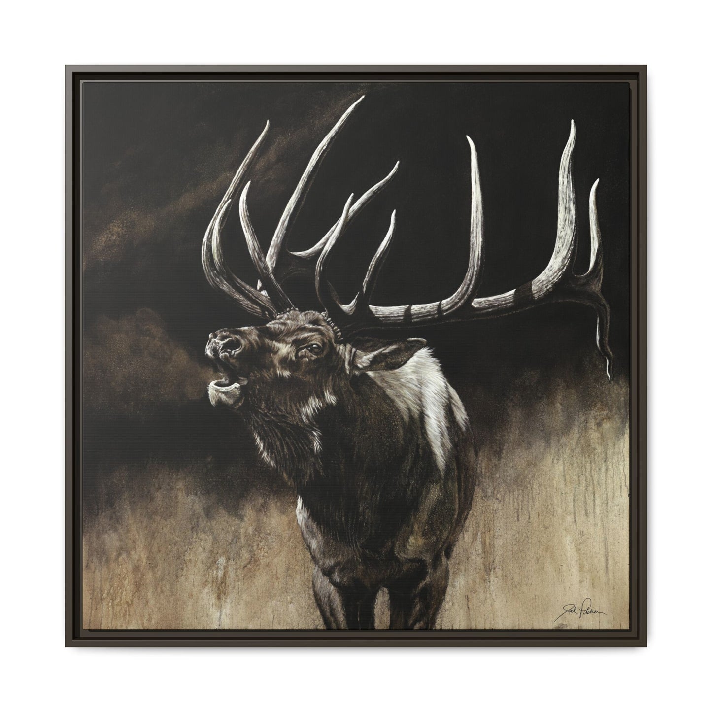 "Call of the Wild" Framed Canvas