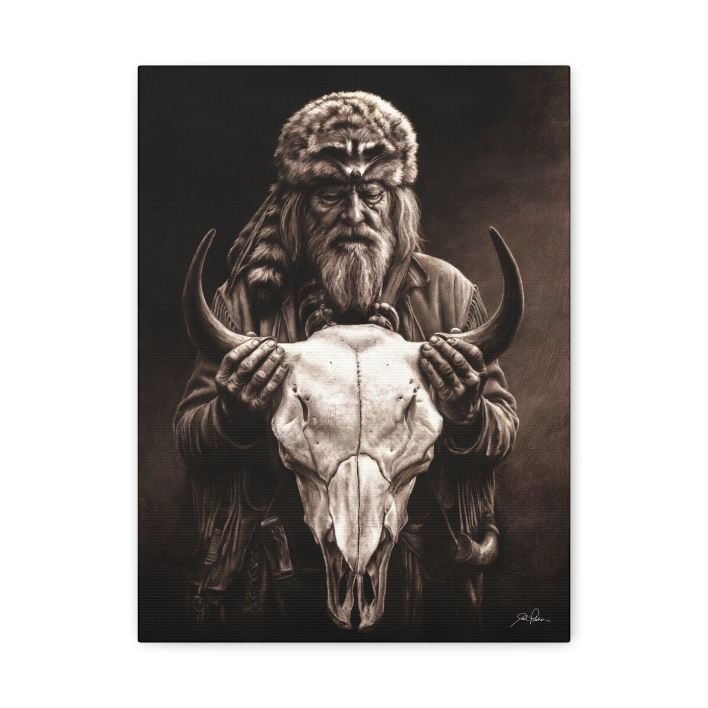 "Legends of the West" Stretched Canvas