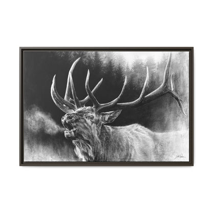 "Bugle Boy" Framed Canvas