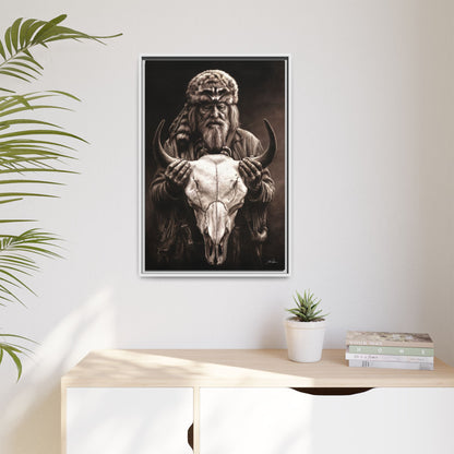 "Legends of the West" Framed Canvas