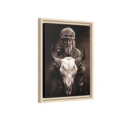 "Legends of the West" Framed Canvas