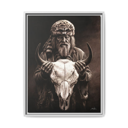 "Legends of the West" Framed Canvas