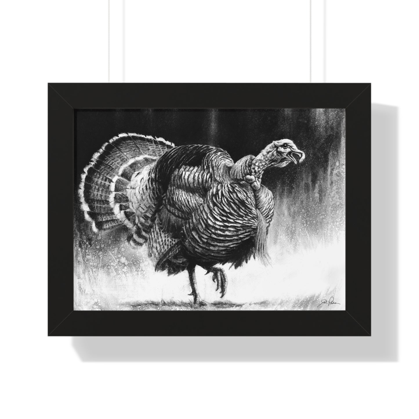 "Gobbler" Framed Paper Print