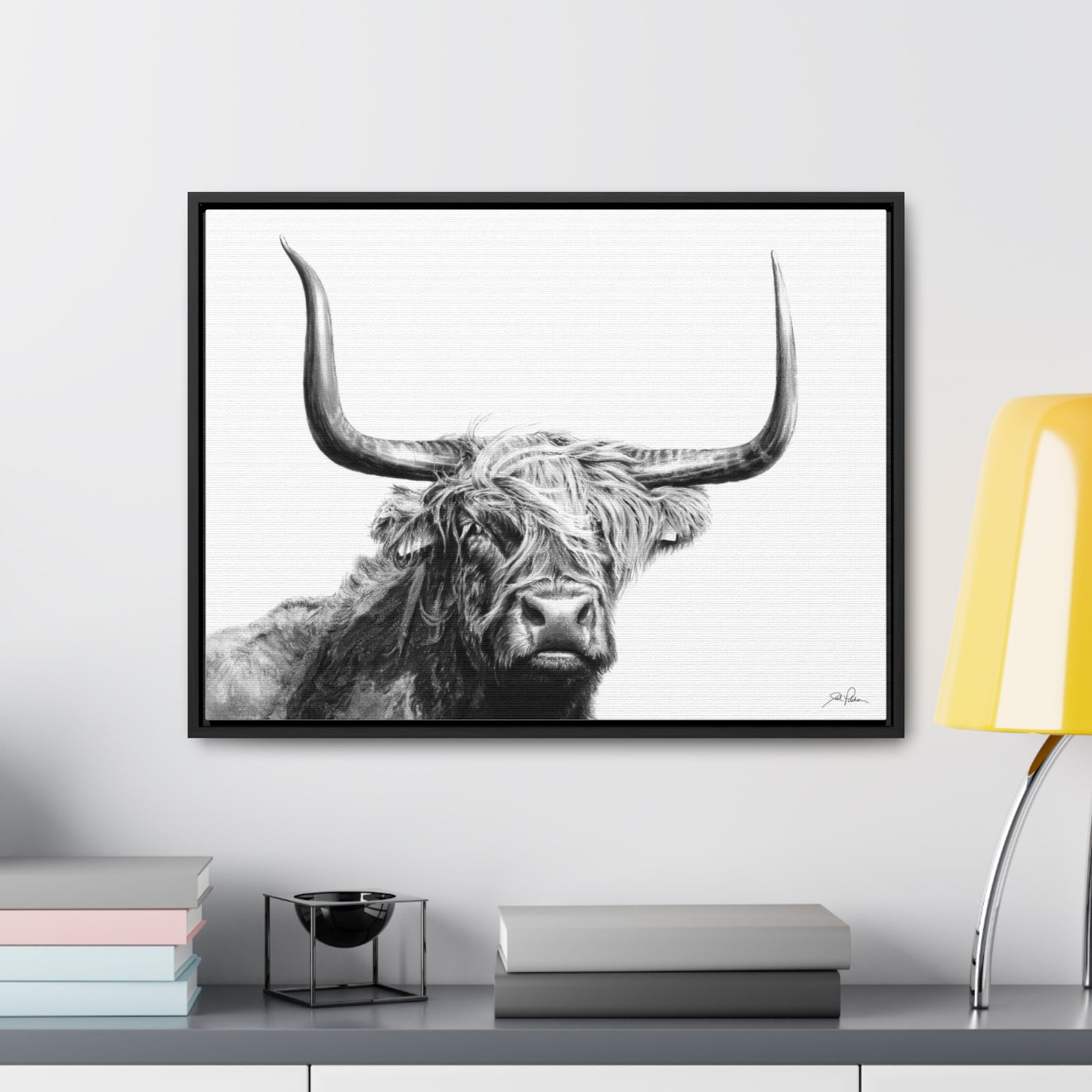 "Highlander" Gallery Wrapped/Framed Canvas