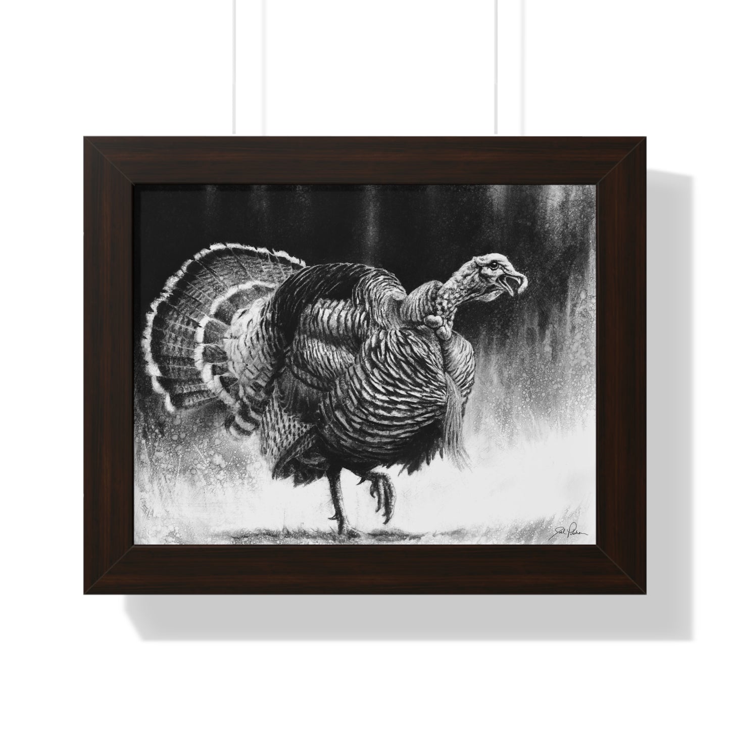 "Gobbler" Framed Paper Print