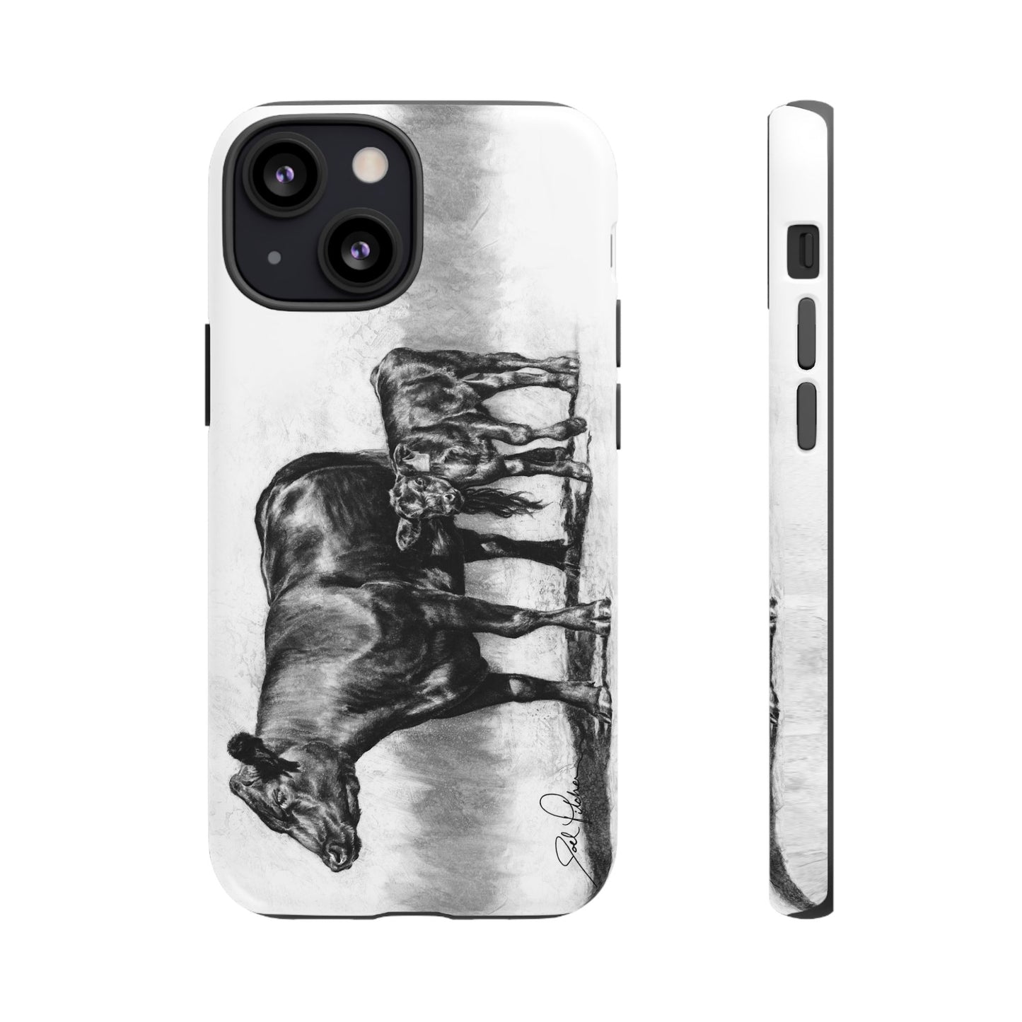 "Mama Cow & Calf" Smart Phone Tough Case