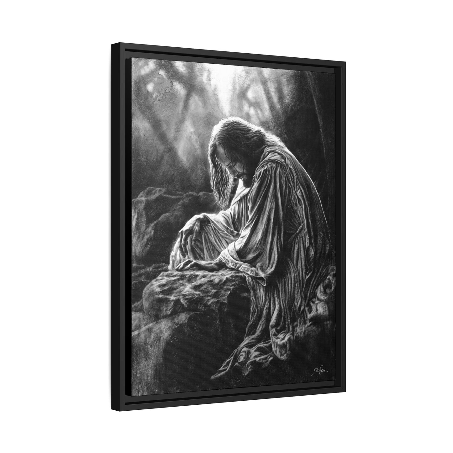 "Gethsemane" Framed Canvas