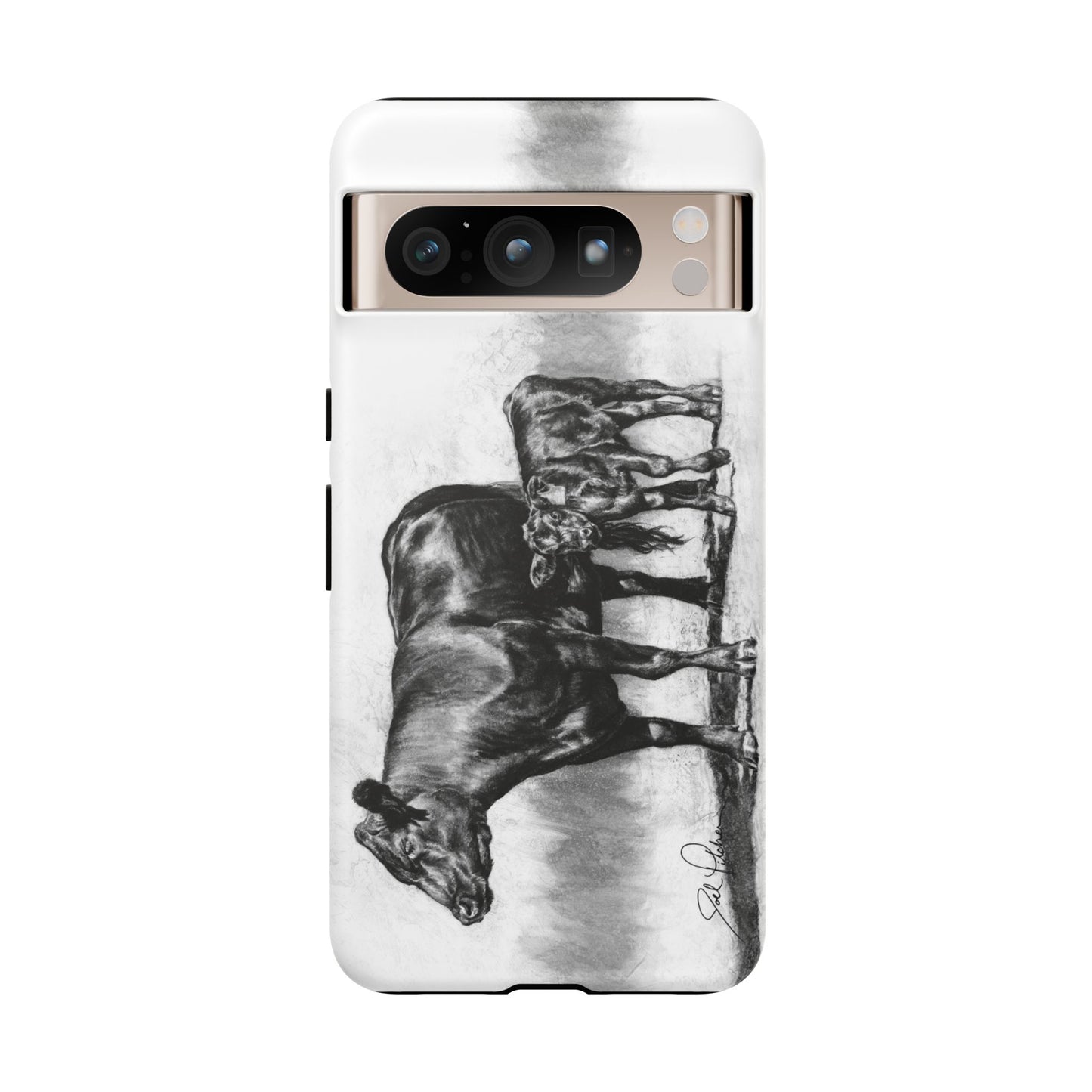 "Mama Cow & Calf" Smart Phone Tough Case