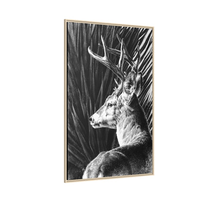 "Coues Buck" Framed Canvas