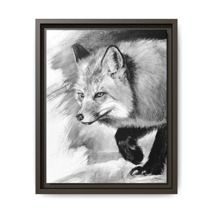 "Fox" Framed Canvas